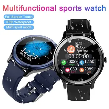 2021 Новые Умные часы IP68 Водонепроницаемые Женские Мужские Спортивные Наручные часы SamartWatch для Super Soco Изображение