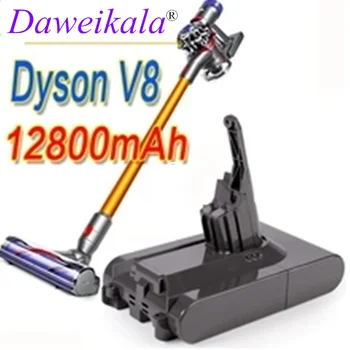 2023 Оригинальный Аккумулятор DysonV8 12800 мАч 21,6 В для Dyson V8 Absolute/Пушистый/Животный Литий-ионный Пылесос аккумуляторная Батарея Изображение
