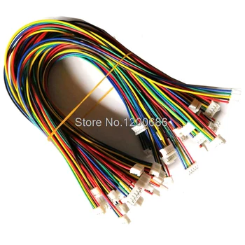 24AWG 600 мм PH2.0 шаг 2P/3P/4P/5P/6P/7P/8-контактный разъем для подключения кабеля 2,0 мм шаг 600 мм двойная головка на заказ Изображение