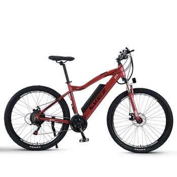 27,5-дюймовый электрический горный велосипед 48v500w с высокоскоростным двигателем, литий-ионная батарея с усилителем ebike Изображение