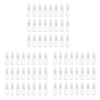 72шт 20 мл Прозрачные Пустые Бутылки с распылителем Портативные Бутылки с распылителем мелкого Тумана Многоразового использования Изображение