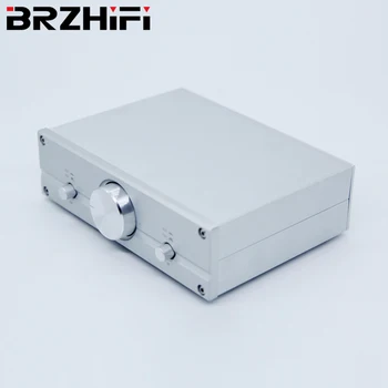 BREEZE Classic Silver WEILIANG AUDIO FV2, полностью сбалансированный пассивный предусилитель, регулятор громкости басов, предусилитель для домашнего стереоусилителя Изображение