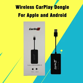 Carlinkit Модернизированный беспроводной ключ CarPlay Android Auto Smart Link USB Dongle Адаптер Android Мультимедийный плеер Изображение