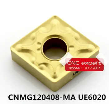 CNMG120404-MA UE6020/CNMG120408-MA UE6020. режущий диск с токарным наконечником Подходит для токарного станка серии MCLNR MCKNR оригинальная распродажа Изображение