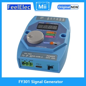FY301 Высокоточное ручное напряжение 0-10 В, 5 В, ток 0-4-20 мА, генератор сигналов, калибратор аналогового источника Изображение