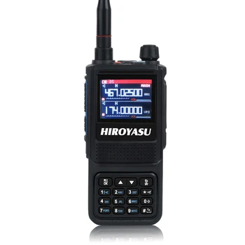 Hiroyasu HI-8811 Air Band FM-радио 2 полосы Rx Портативная рация 220-260 МГц УКВ 330-400 МГц 4 полосы частот TX и Rx Радиосканер Изображение