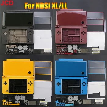 JCD 1 комплект Красочных Полных Корпусных Чехлов для консоли NDSi XL LL Shell Case С экраном, линзой и всеми мелкими деталями Изображение