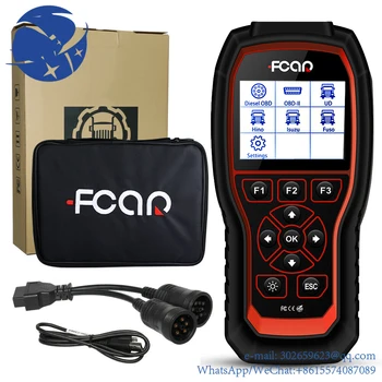 yyhc Универсальный считыватель диагностического кода FCAR HDS 300 автоматический сканер для легковых и грузовых автомобилей DPF tool Диагностический инструмент сканер Изображение