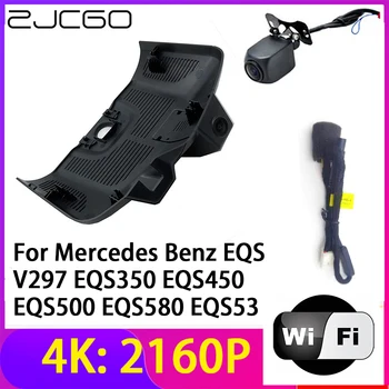 ZJCGO 4 К 2160 P Регистраторы Видеорегистраторы для автомобилей Камера Регистраторы Wi Fi Ночное Видение Mercedes Benz EQS V297 EQS350 EQS450 EQS500 EQS580 EQS53 Изображение