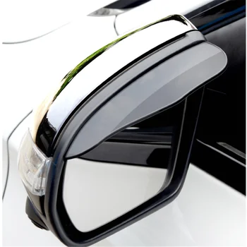 Автомобильный стайлинг зеркало заднего вида от дождя для Mercedes Benz W212 c180 e63 c300 e250 C E GLK GLC GLE AMG X204 W205 W203 W204 Изображение