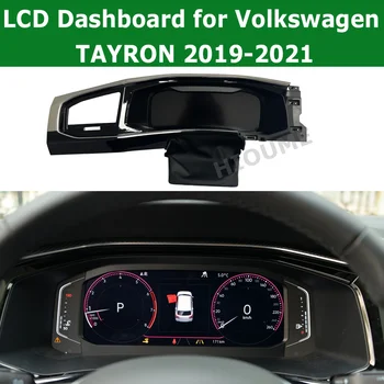 Автомобильный Цифровой ЖК-измерительный прибор 2023Lates Для Volkswagen TAYRON 2019-2021 Smart Speedmeters Dashboard Cluster Виртуальный Кокпит Изображение