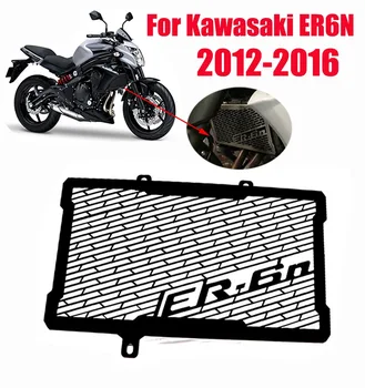 Аксессуары для мотоциклов Решетка радиатора Защитная крышка решетки Радиатора Для Kawasaki Для Kawasaki ER6N ER-6N 2006 2007 2012-2016 Изображение