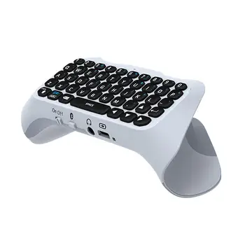Беспроводная клавиатура Bluetooth ForPS5 В комплекте со встроенным динамиком для игровой консоли, чат-площадкой, мини-внешней клавиатурой PS5 Изображение