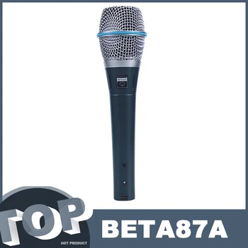 Высококачественный конденсаторный вокально-динамический гиперцентрический микрофон BETA 87 BETA87 подходит для проводного вокального микрофона Изображение