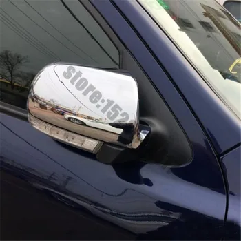 для Hyundai Santa Fe/IX45 2006 ~ 2012 Хромированная отделка крышки зеркала заднего вида/Украшение зеркала заднего вида боковое зеркало Для автомобильных Аксессуаров Изображение