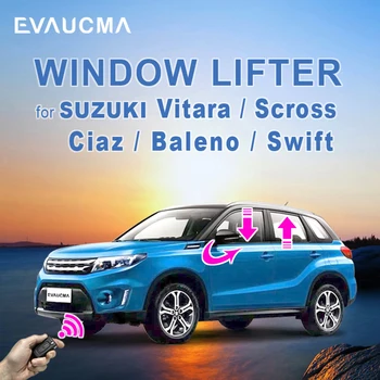 Для автомобиля Vitara Scross Автоматический доводчик и открытие окон Автомобиля + Складывание бокового зеркала заднего вида для Suzuki Vitara Scross Изображение