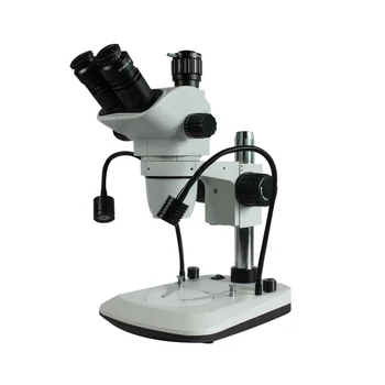 Для серии BZ6745 3.4X-270X Бинокулярный стереомикроскоп с зумом, Тринокулярный микроскоп для ремонта телефонов Изображение