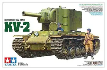 Комплект масштабной модели Tamiya 35375 1/35 Русский тяжелый танк Второй мировой войны, новинка из Японии Изображение