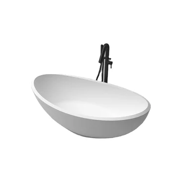 Массажная гидромассажная ванна с гидромассажем Современный дизайн, Ванная комната и кухня с гладкой поверхностью, Отдельно стоящая ванна Изображение
