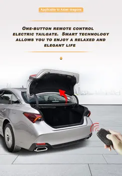Мягкая Автоматическая дверь багажника Электрическая Дверь багажника С Электроприводом Автоматические замки для Nissan X-Trail Изображение