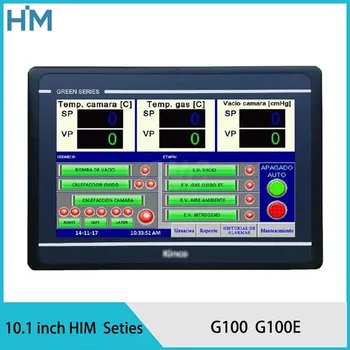 новый Kinco G100 G100E HMI сенсорный экран 10,1 дюймов Ethernet USB Хост человеко-машинный интерфейс 3 последовательных порта Обновление От MT4512T/E Изображение