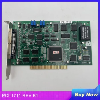 Плата сбора данных промышленного контроля для Advantech PCI-1711 REV B101-1 Изображение