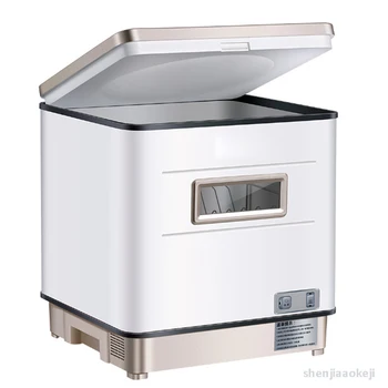 Посудомоечная машина кухонная посудомоечная машина высокотемпературная стерилизация Посудомоечная машина автоматическая настольная посудомоечная машина 220 В Изображение