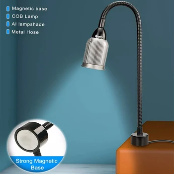 Прочная магнитная основа COB Фитильная лампа Алюминиевый Абажур Светодиодный светильник для iPhone iPad Samsung Инструменты для ремонта мобильных телефонов Outils Изображение