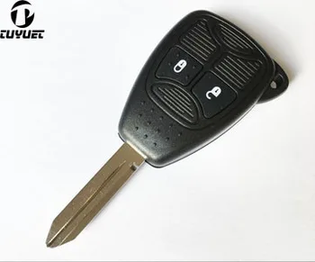 С зажимом для аккумулятора 2 Кнопки Корпус дистанционного ключа для Chrysler Сменный брелок Маленькая кнопка Изображение